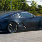 porsche cayman spy shot rear angled knfrue