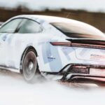 porsche taycan gts ev drift record (7)