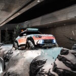 사진2) 다보스포럼 현장에 전시된 ‘gv60 다목적 험로주행 콘셉트’