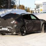 2026 genesis gv60 magma performance model spotted winter testing thumbnail 9