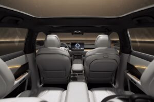 toyota bz7 electric sedan unveiled with flagship size and styling packs avalon ev vibes 11 33