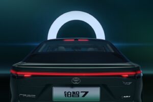 toyota bz7 electric sedan unveiled with flagship size and styling packs avalon ev vibes 5 38