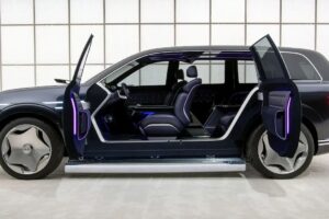 Genesis GV90 ultra luxury SUV side 2