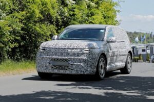 2026 genesis gv90 three row luxury electric suv caught lapping the nurburgring in anger 14 26