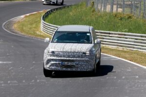 2026 genesis gv90 three row luxury electric suv caught lapping the nurburgring in anger 26 6