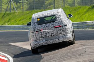 2026 genesis gv90 three row luxury electric suv caught lapping the nurburgring in anger 12 38