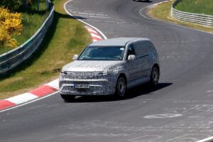 2026 genesis gv90 three row luxury electric suv caught lapping the nurburgring in anger 29 11