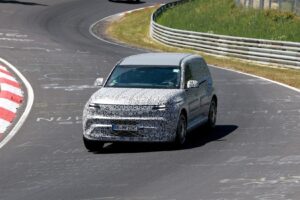 2026 genesis gv90 three row luxury electric suv caught lapping the nurburgring in anger 27 5