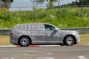 2026 genesis gv90 three row luxury electric suv caught lapping the nurburgring in anger 7 35
