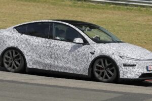 Tesla Model Y Performance dynamic front angled pwilyk 10