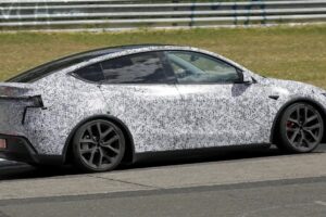 Tesla Model Y Performance dynamic rear angled zqpq5d 2