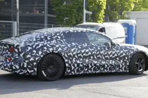 Mercedes AMG GT 4 Door EV spy shots 5 6