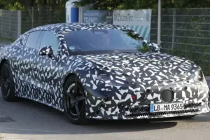 Mercedes AMG GT 4 Door EV spy shots 2 2