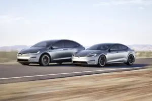 Tesla Model S X Lunar Grey 17