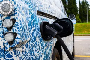 Mercedes Benz electric van VLE driving test 2 4