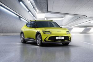 hyundai motor america recalls genesis gv60 electric vehicles over detaching molding 2 1