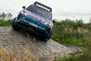 porsche cayenne electric am porsche experience center in leipzig 4