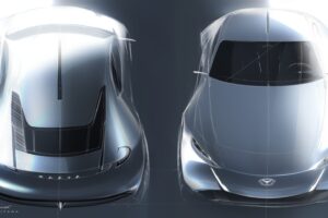 마쓰다, 로터리 엔진 부활… 탄소중립 연료로 진화한 ‘비전-X 쿠페’