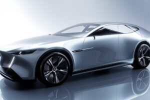 마쓰다, 로터리 엔진 부활… 탄소중립 연료로 진화한 ‘비전-X 쿠페’