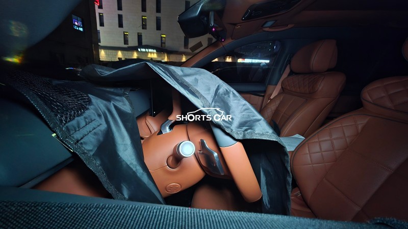 3열 6인승 실내 포착된 GV90