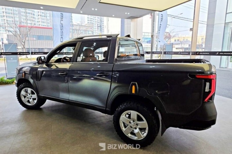 KGM 무쏘 Q300 실차 공개 사진 많음