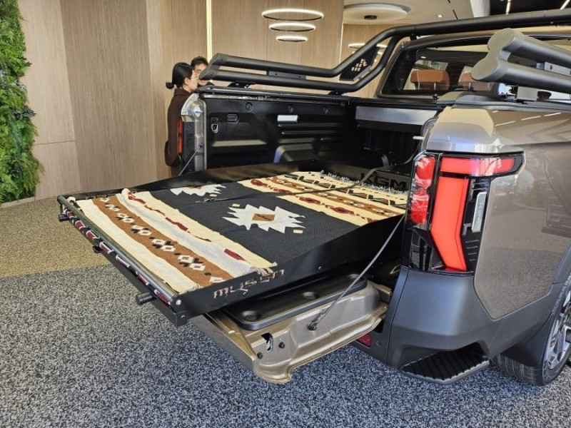 KGM 무쏘 Q300 실차 공개 사진 많음