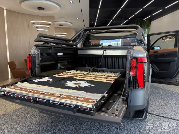 KGM 무쏘 Q300 실차 공개 사진 많음