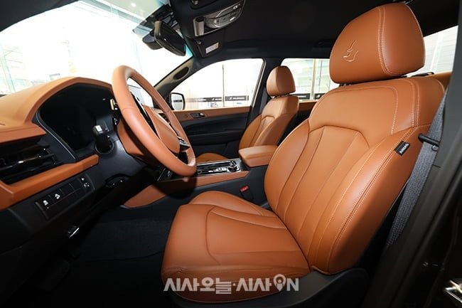 KGM 무쏘 Q300 실차 공개 사진 많음