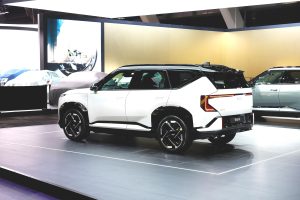 kia ev5 gt snow white pearl motorshow static hires 08 27