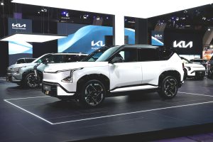 kia ev5 gt snow white pearl motorshow static hires 05 26