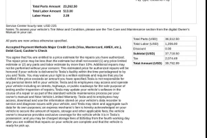 테슬라 배터리 교체비 3,359만 원…차값의 1.5배 넘었다 g45vref 2 4