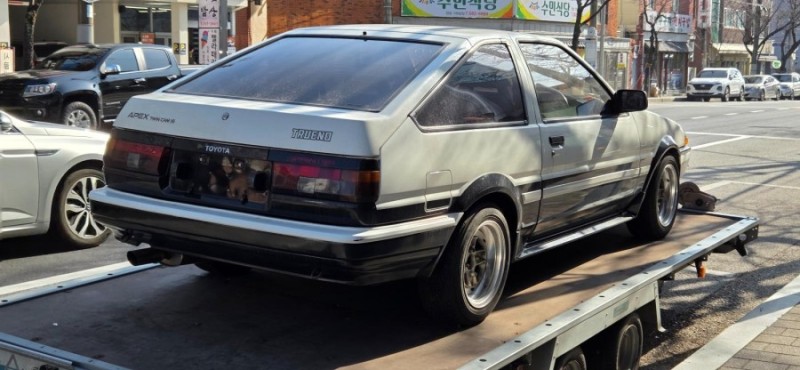 국내에 있는 토요타 AE86