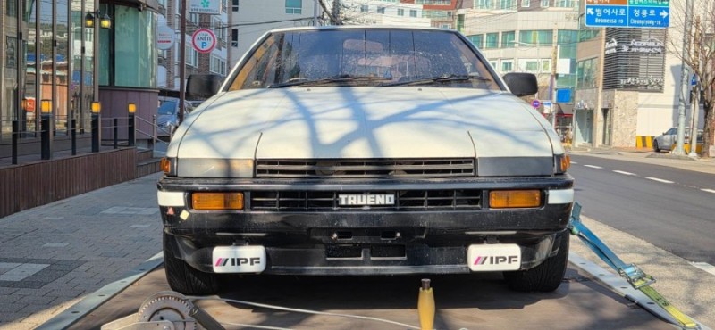 국내에 있는 토요타 AE86