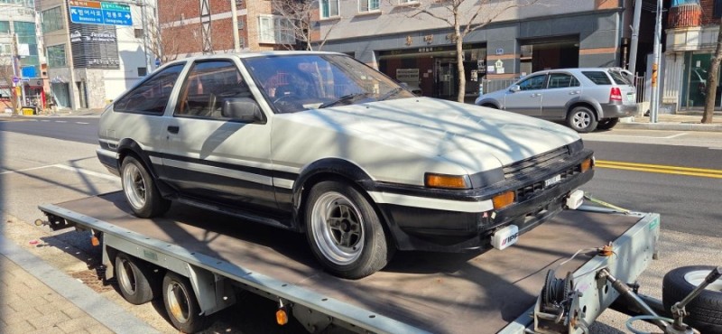 국내에 있는 토요타 AE86