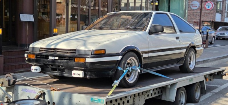 국내에 있는 토요타 AE86