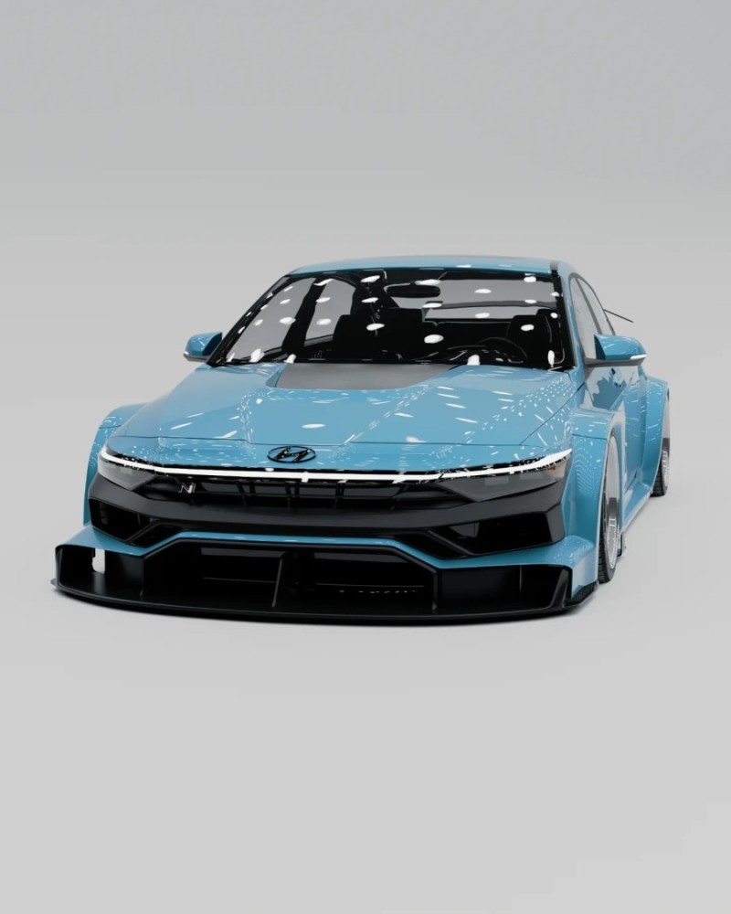 아반떼 N 와이드바디 장착