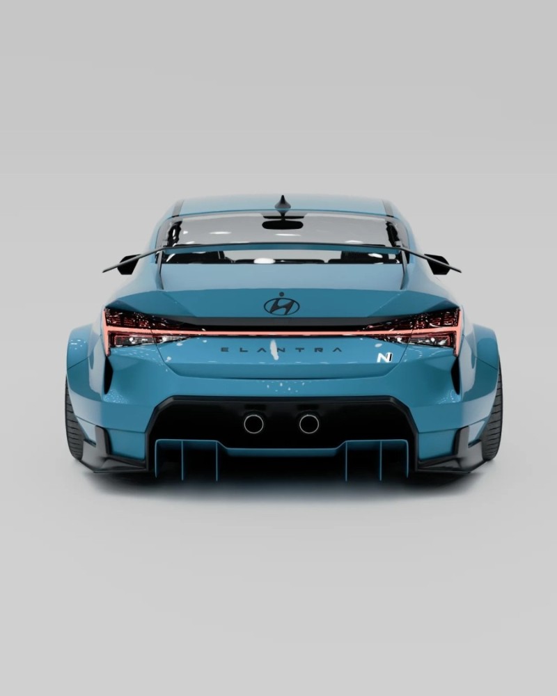 아반떼 N 와이드바디 장착