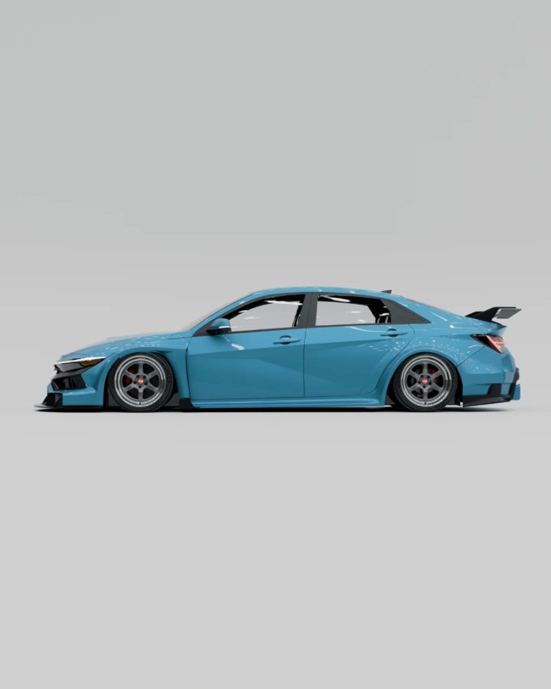 아반떼 N 와이드바디 장착