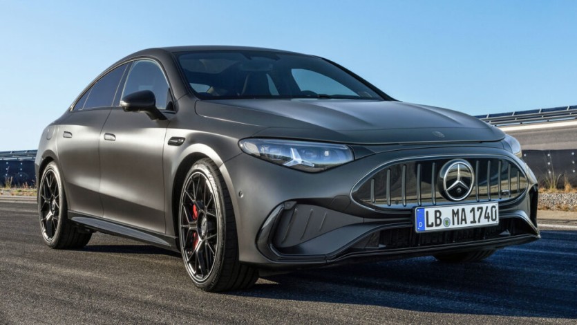 2027 Mercedes-AMG CLA 45 EV Debuts With 3 Motors, 671 HP And A Vibrator